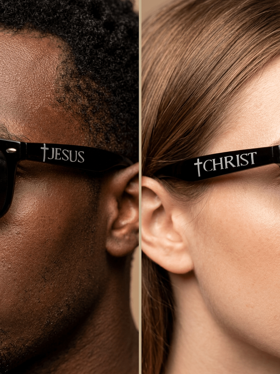 The 'Jesus Christ' Sunglasses - Press N’ Pray Kingdom Wear